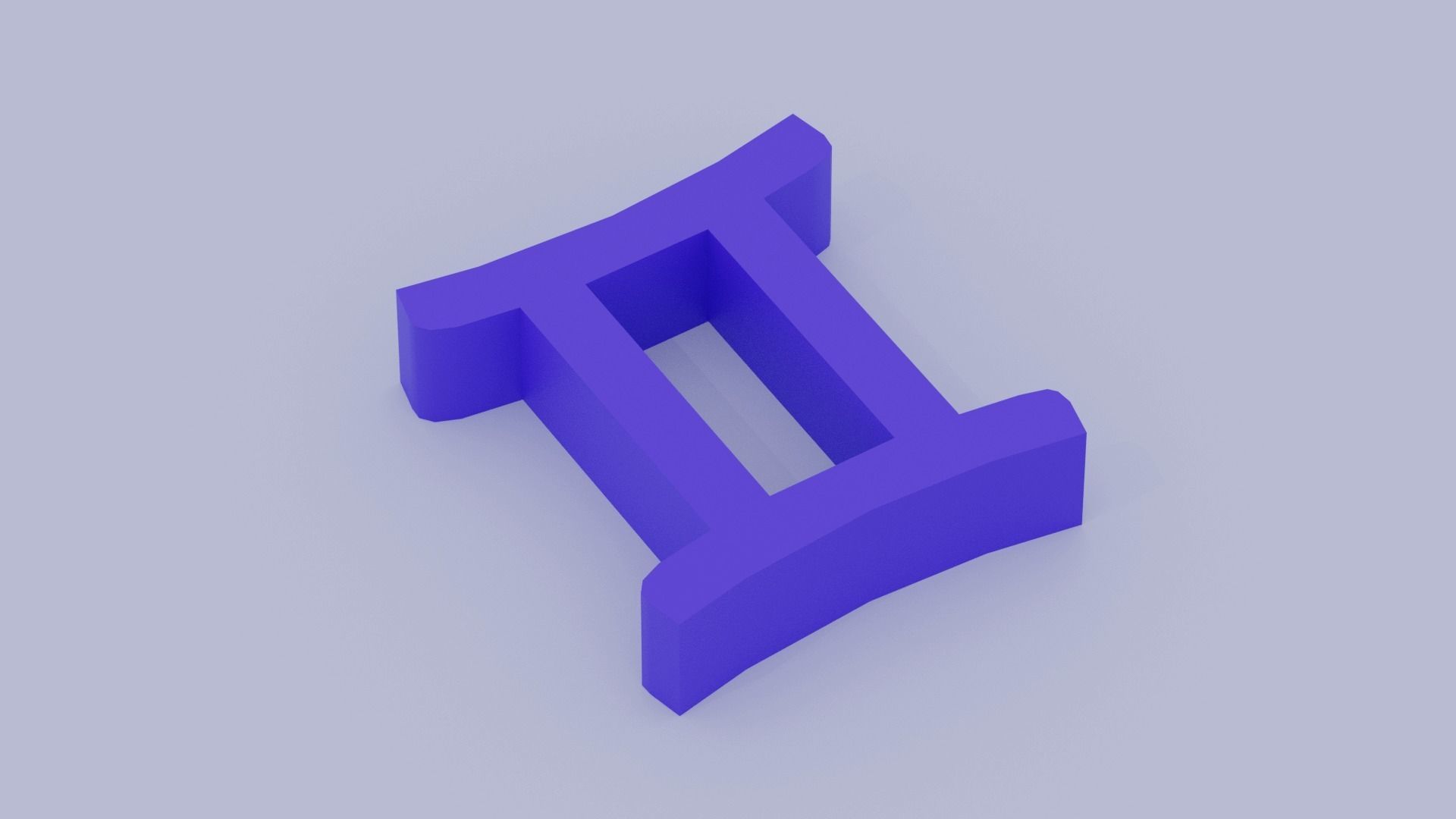 Lowpoly Zodiac Symbols Low-poly 3D model_4