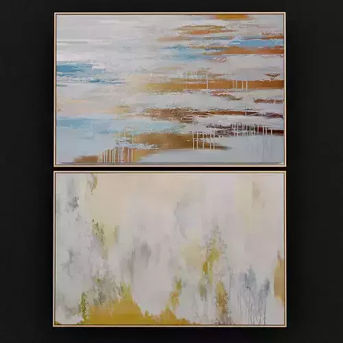 Golden-city And Sunset Frame