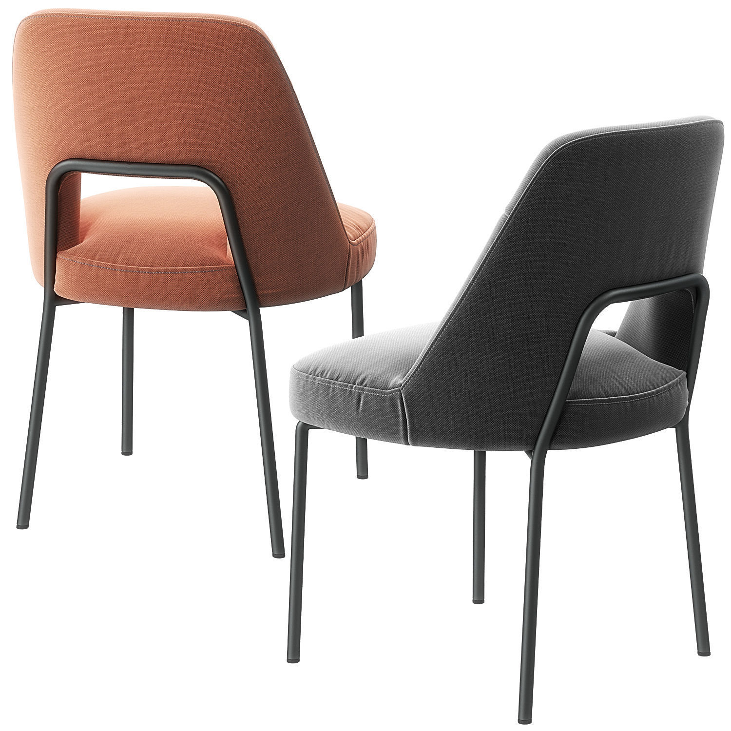 Joyce chair by Flexform 3D model_1