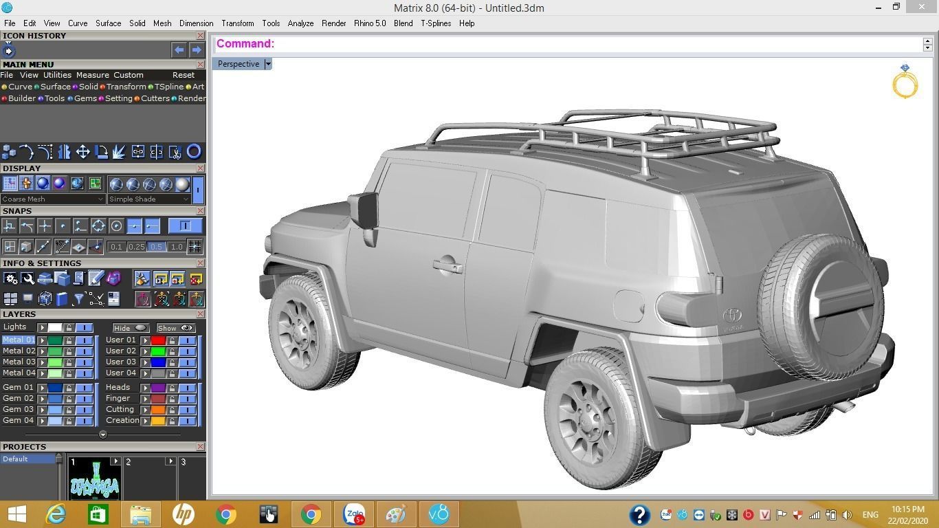  Toyota car 3d 3D print model_2