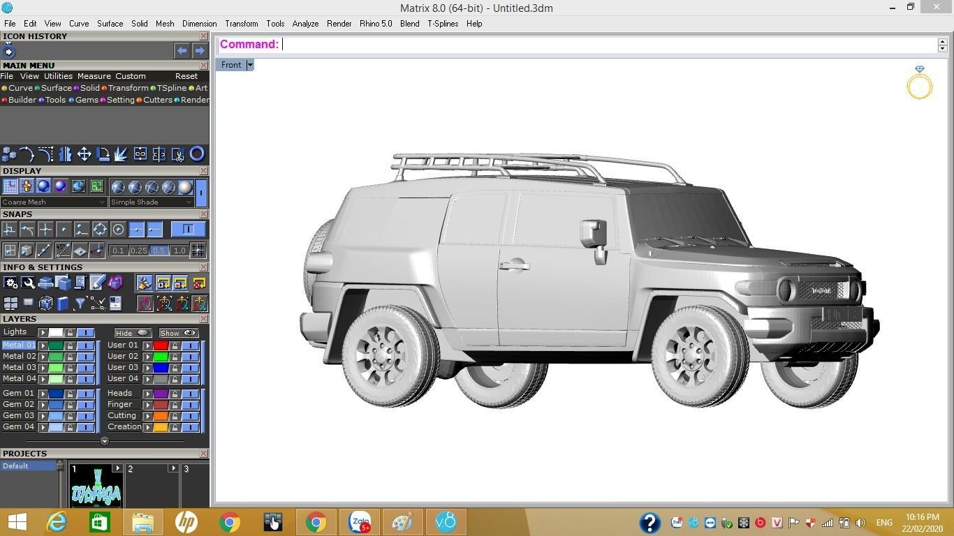  Toyota car 3d 3D print model_9
