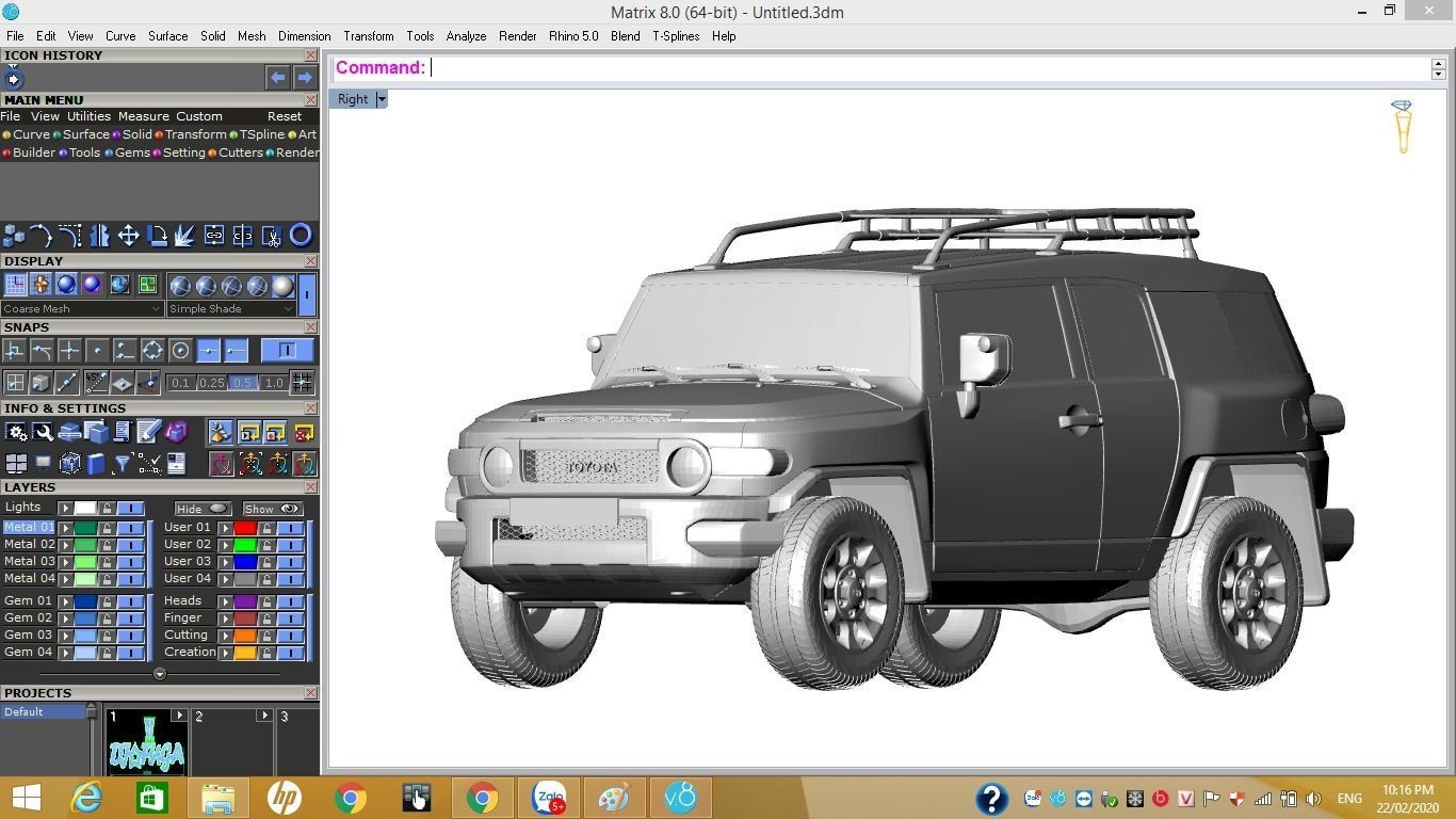  Toyota car 3d 3D print model_11