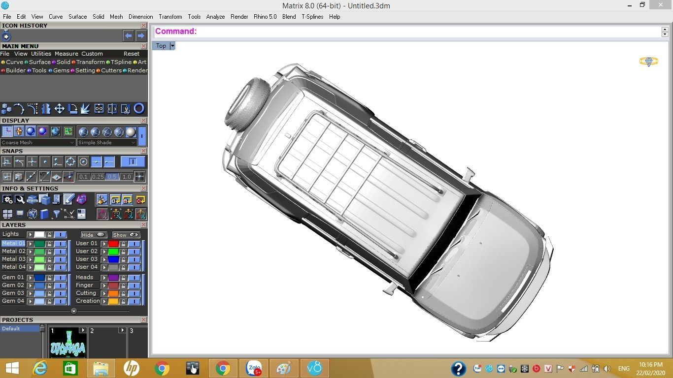  Toyota car 3d 3D print model_7