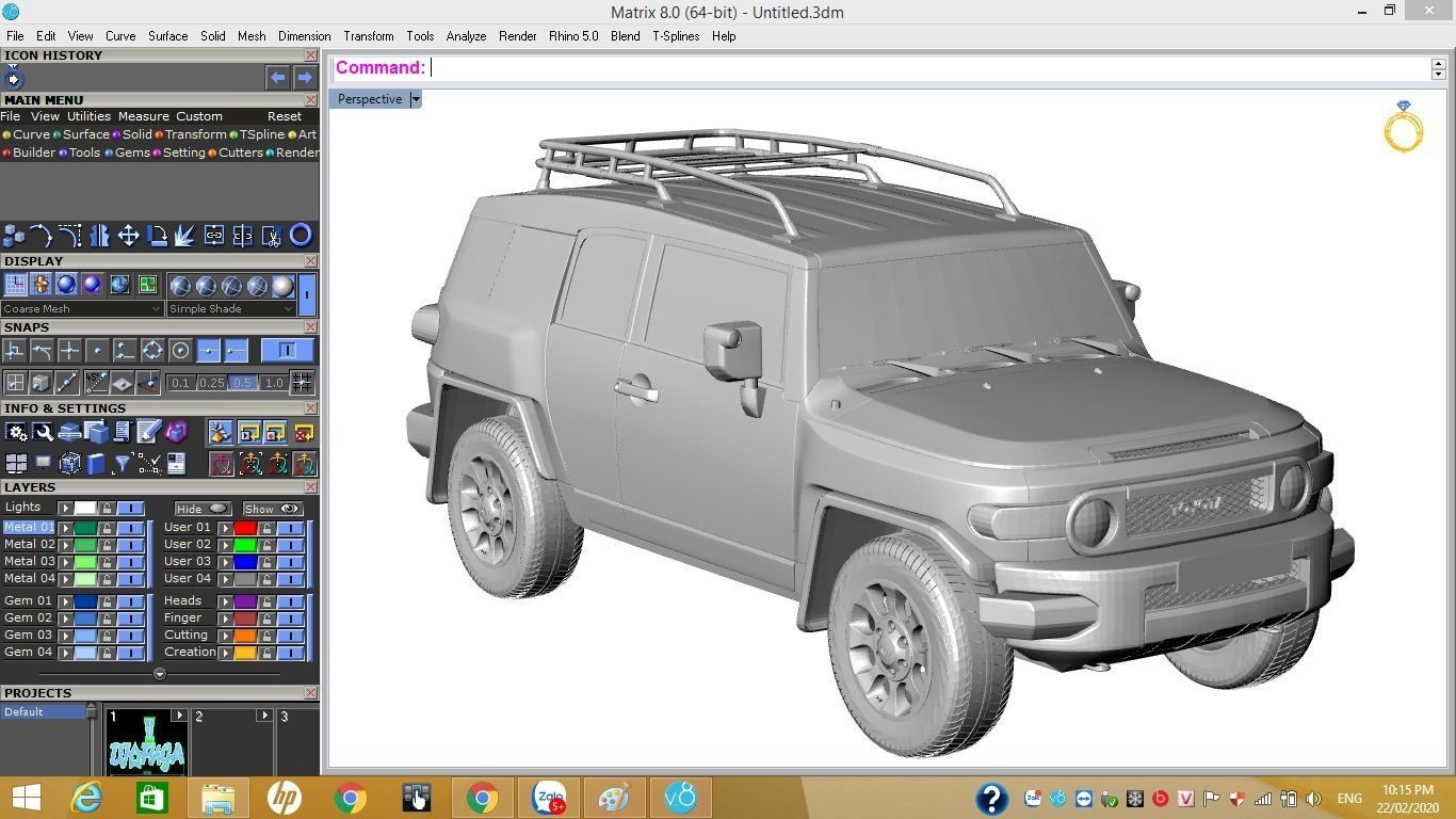  Toyota car 3d 3D print model_1