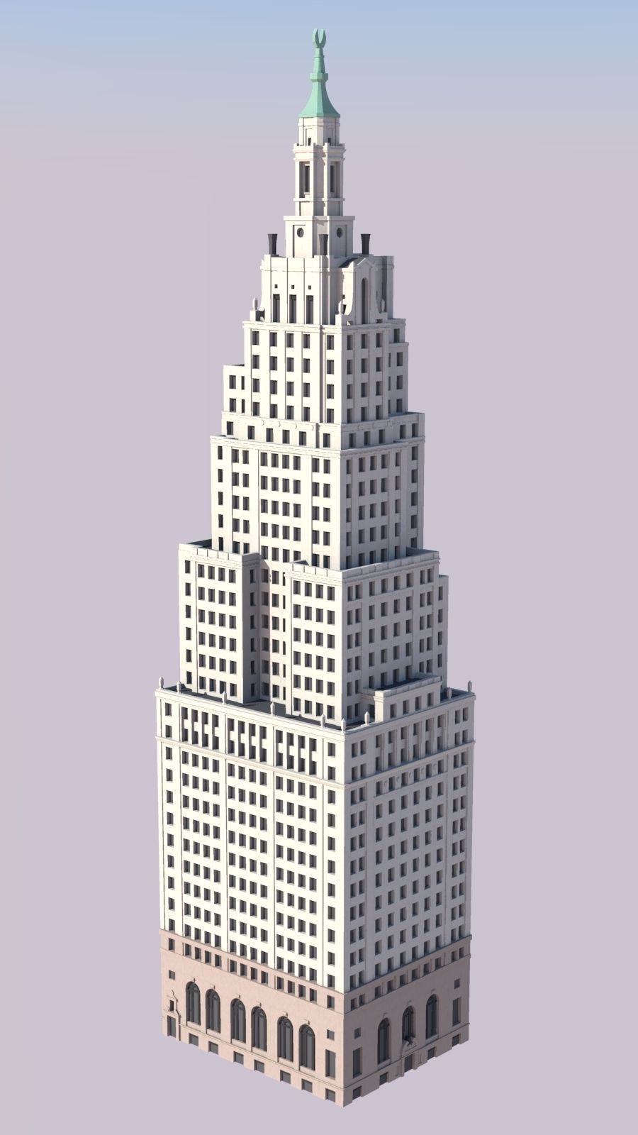 48 Wall Street Free 3D print model_1