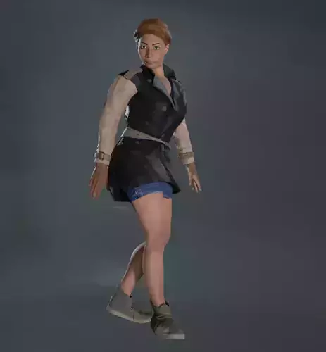 Rigged Female Character 2