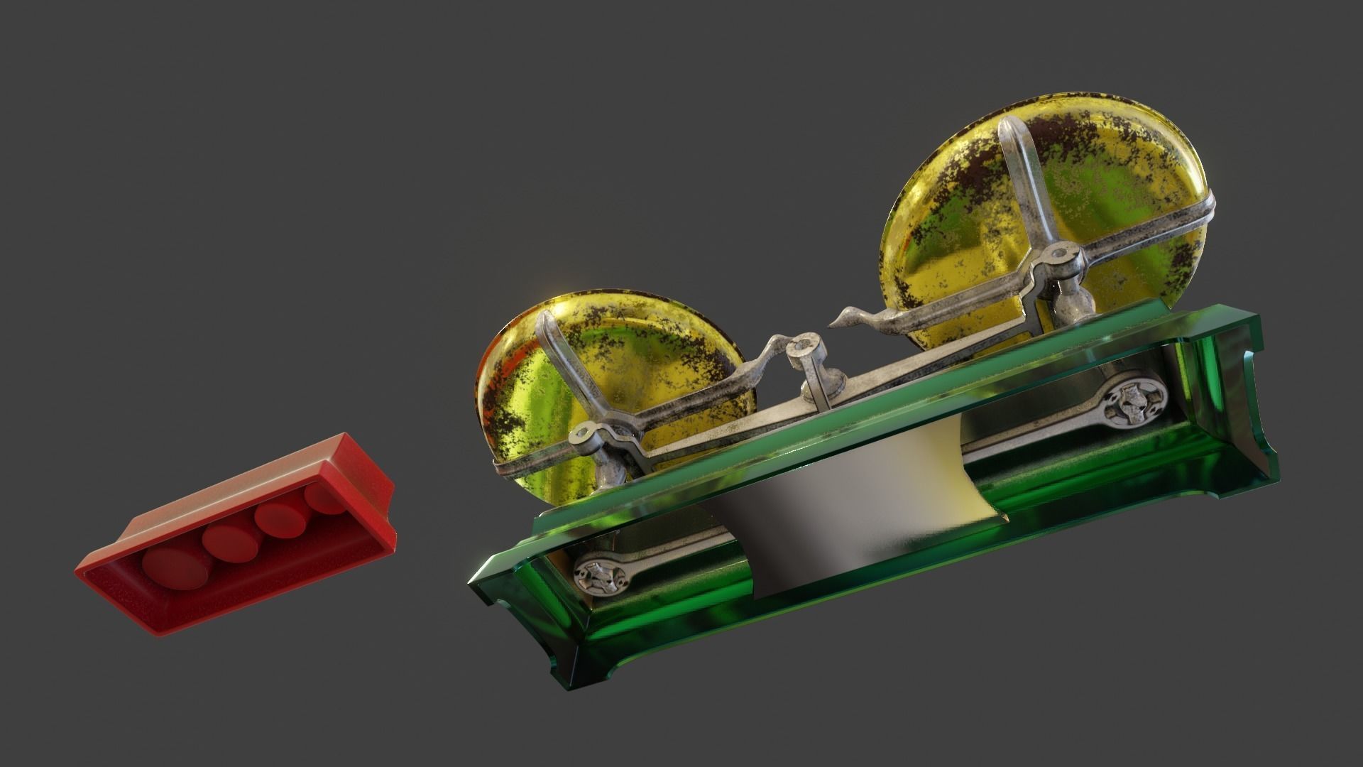 Vintage Toy Balance Joal 3D print model_1