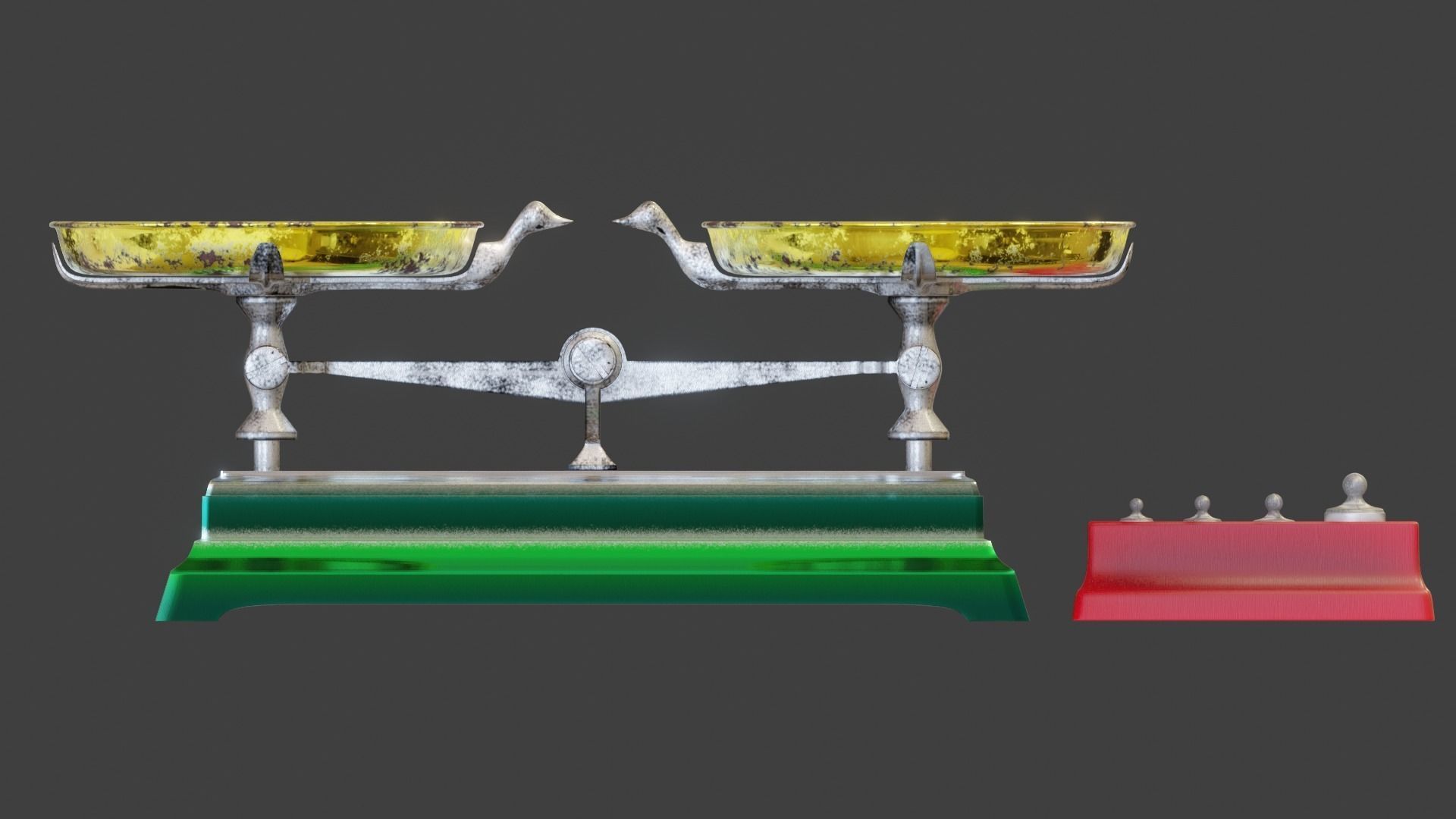 Vintage Toy Balance Joal 3D print model_5