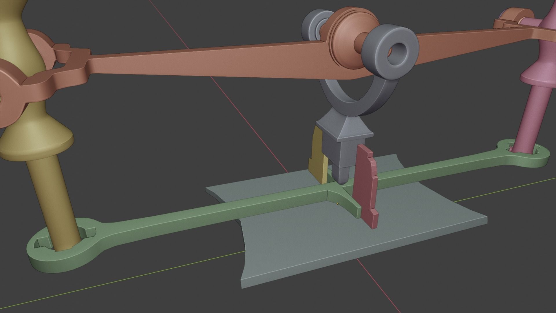 Vintage Toy Balance Joal 3D print model_14