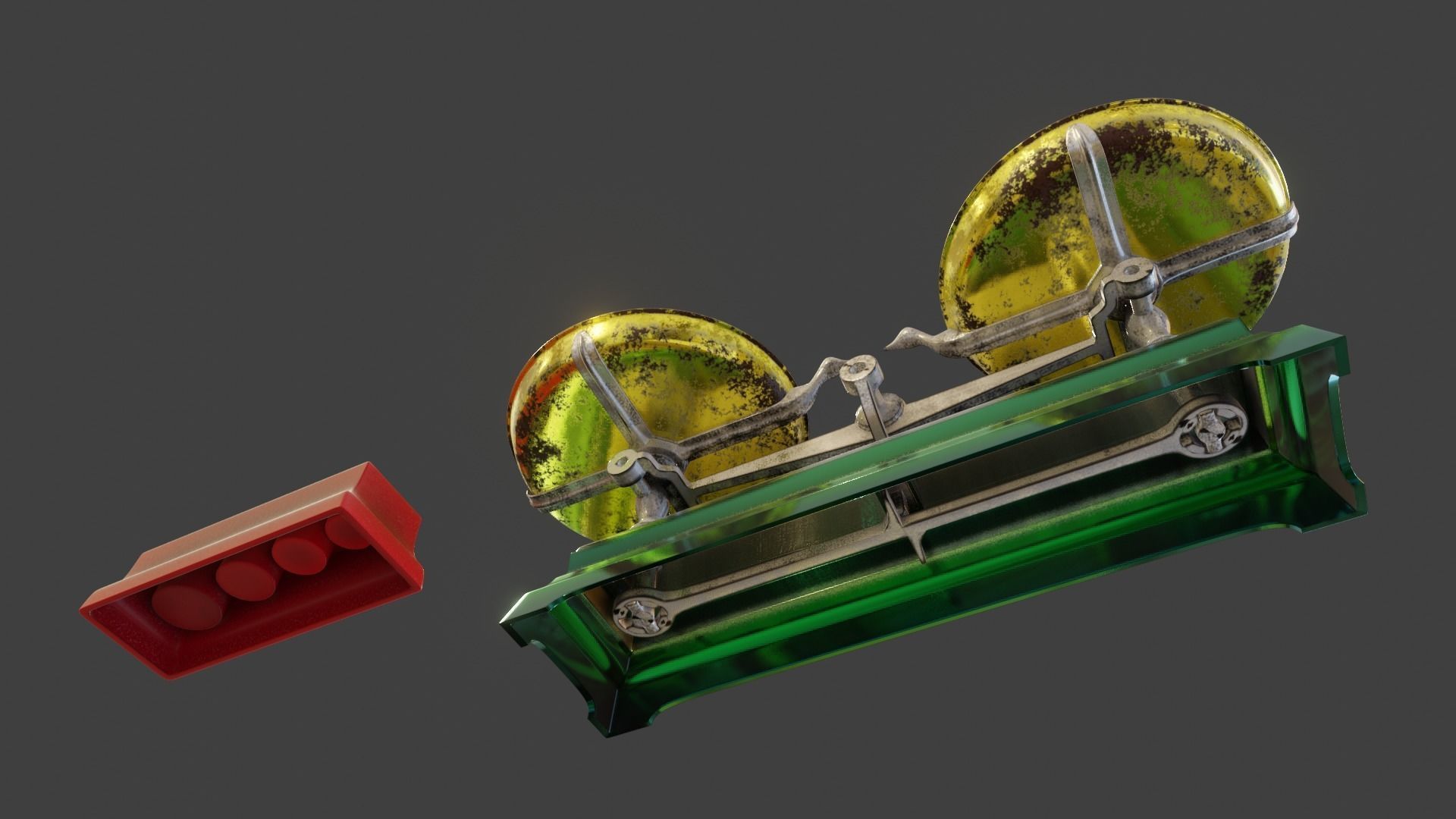 Vintage Toy Balance Joal 3D print model_2