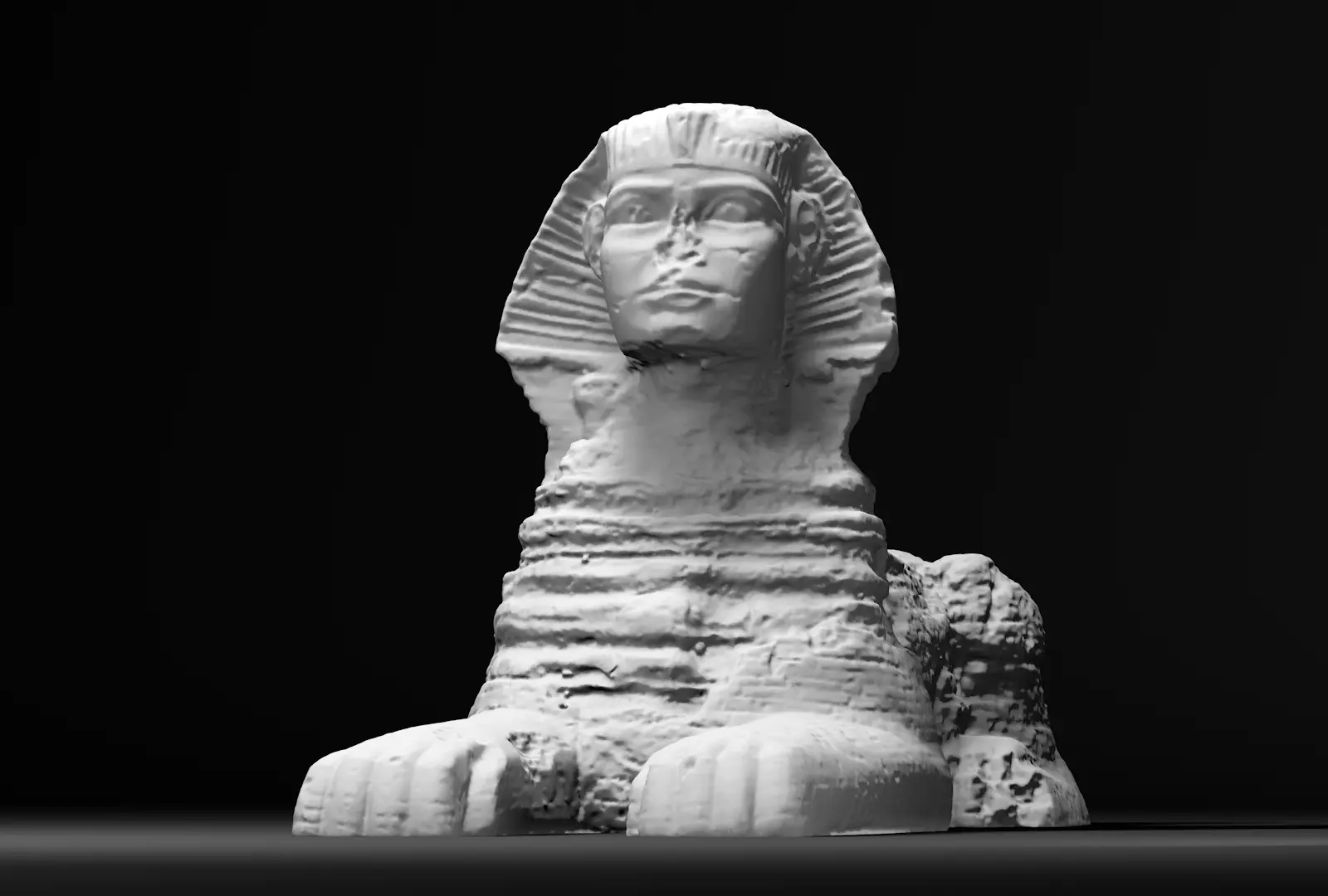 The Great Sphinx of Giza 3D model_0