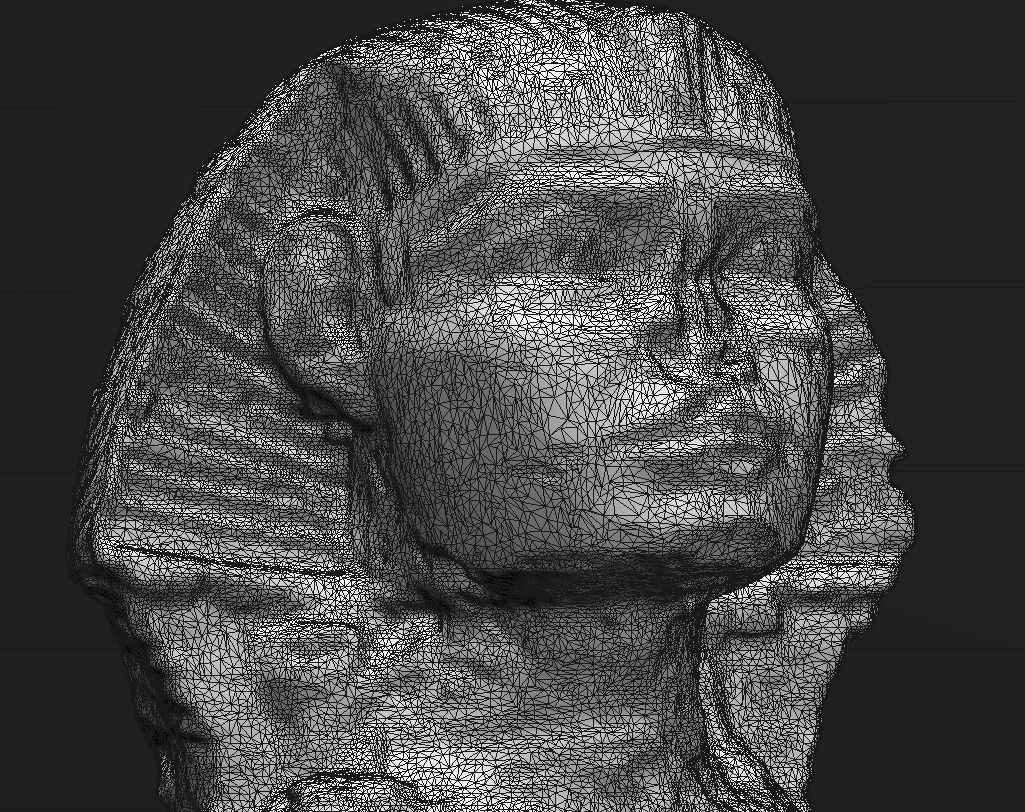 The Great Sphinx of Giza 3D model_6