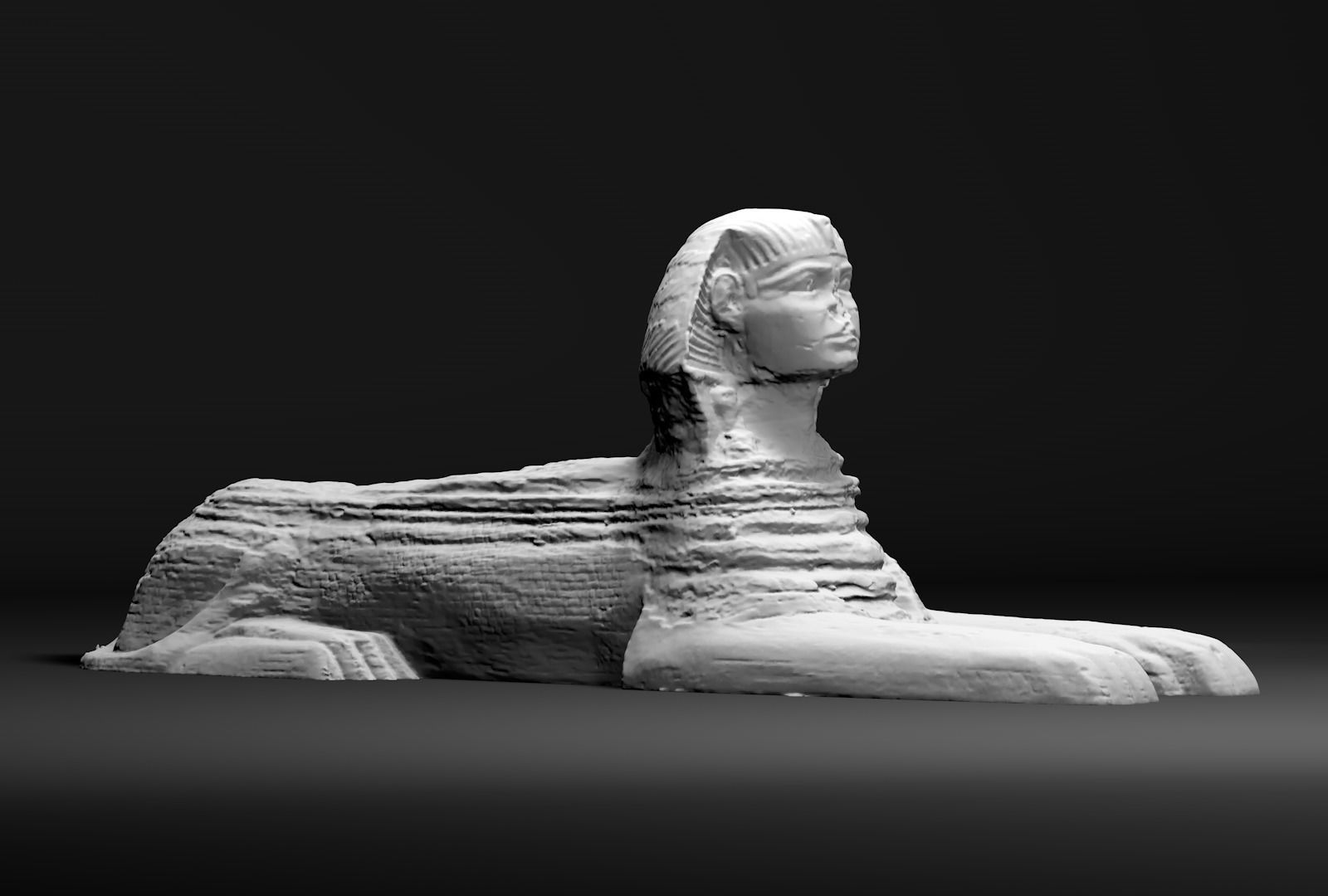 The Great Sphinx of Giza 3D model_1