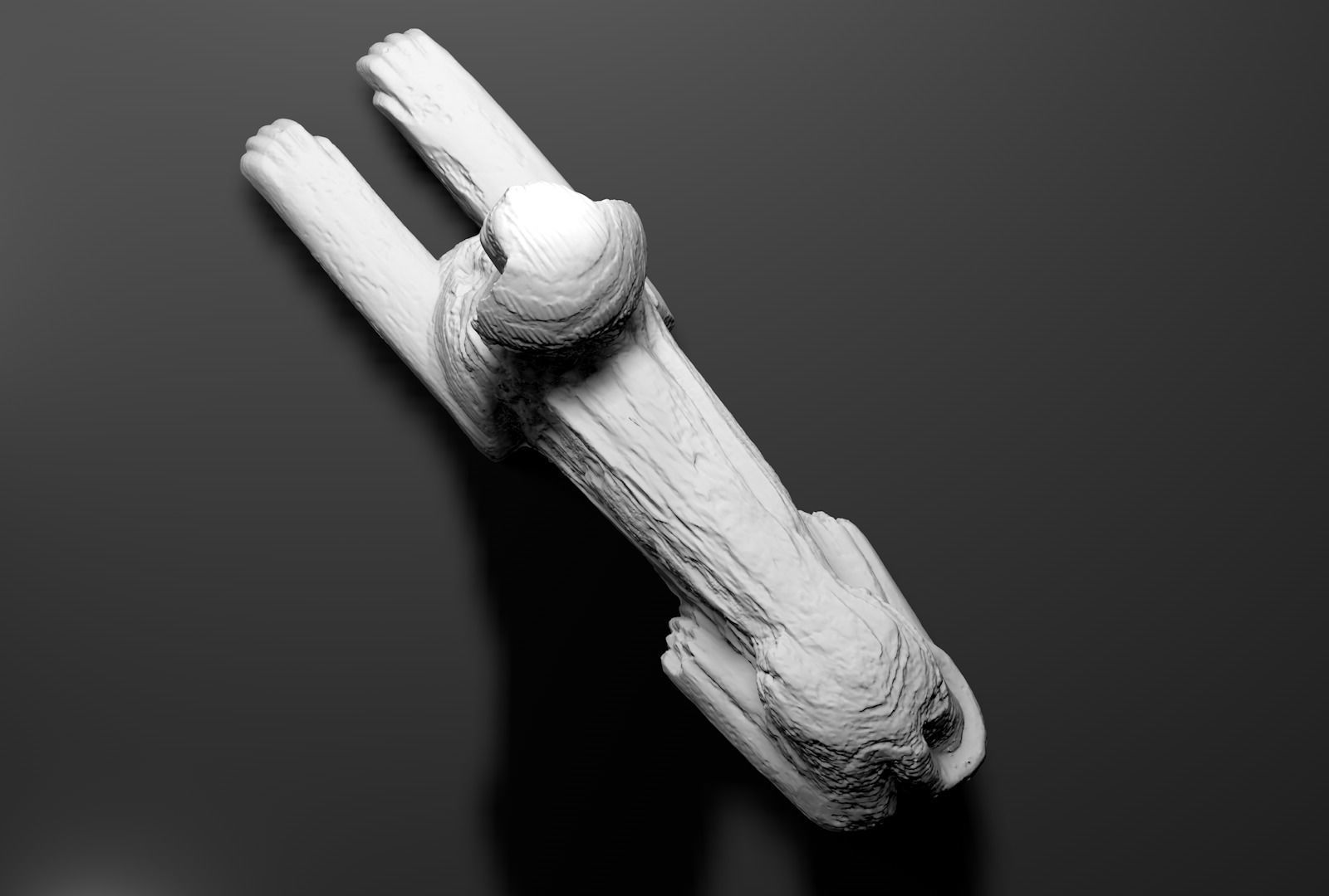 The Great Sphinx of Giza 3D model_4