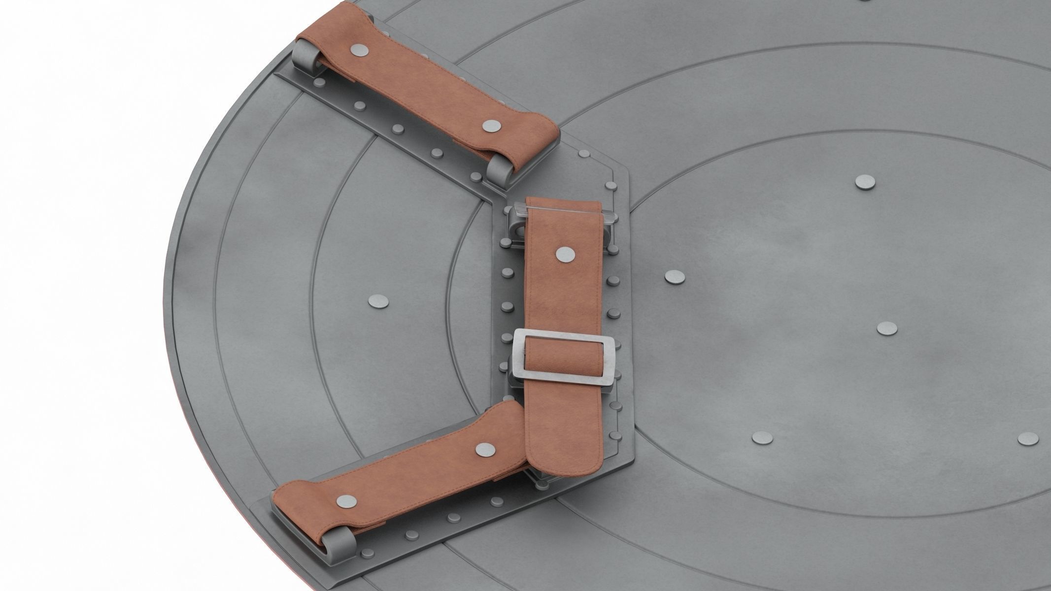 Captain America Shield 3D model_14