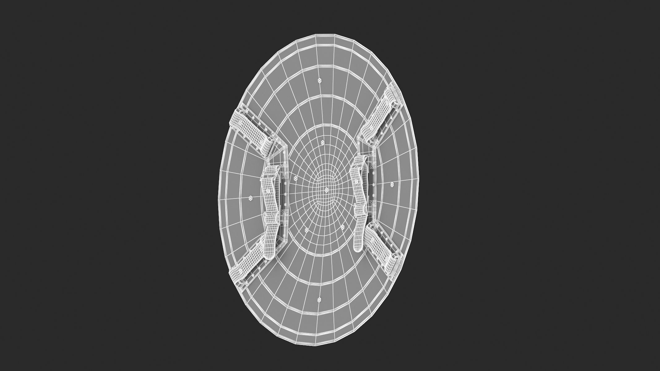 Captain America Shield 3D model_18