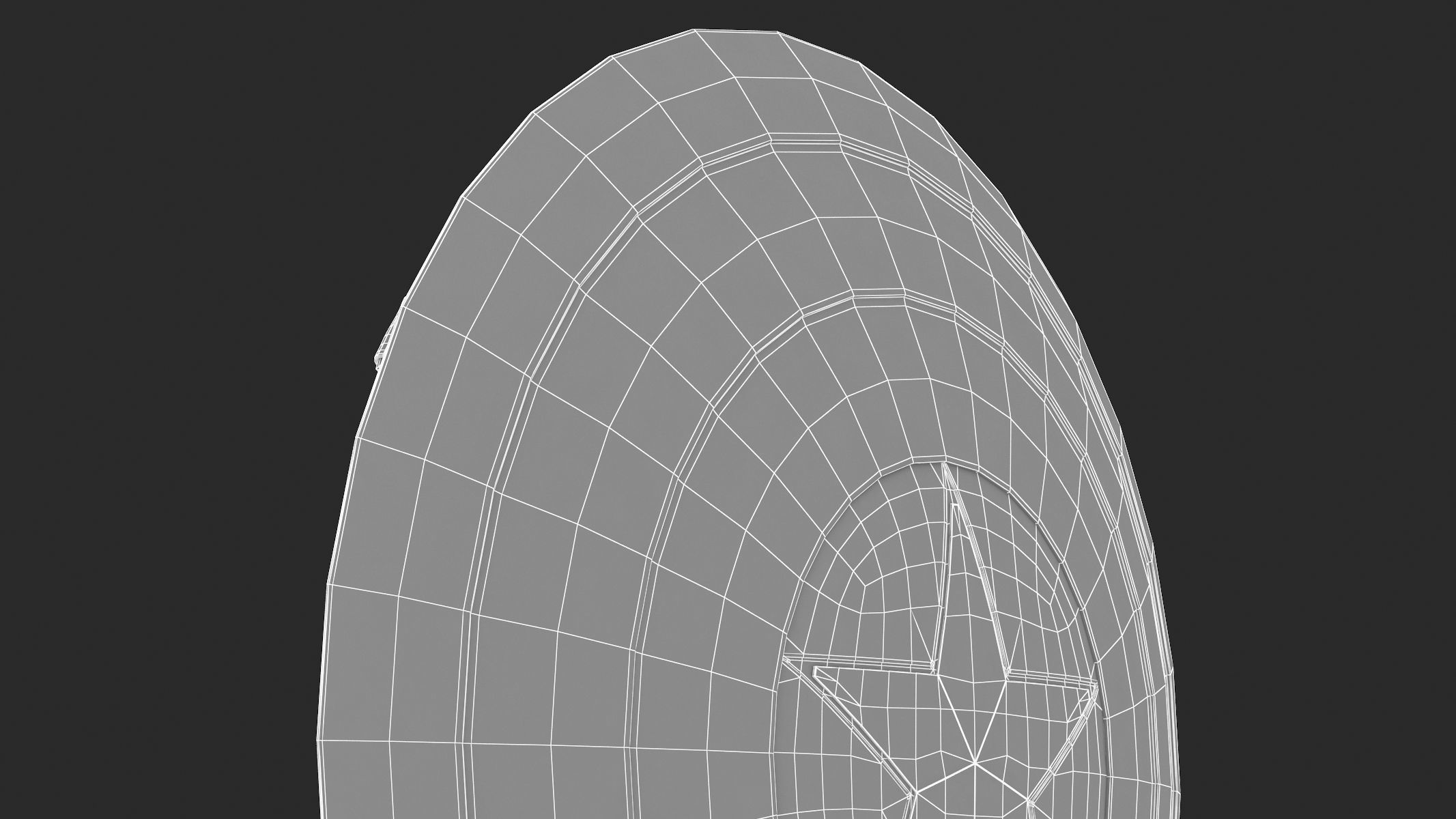 Captain America Shield 3D model_22