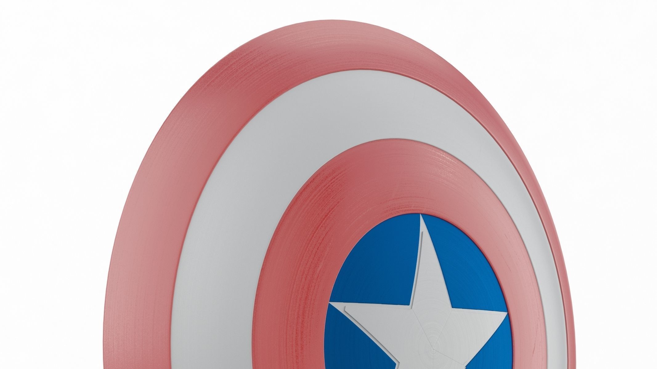 Captain America Shield 3D model_12