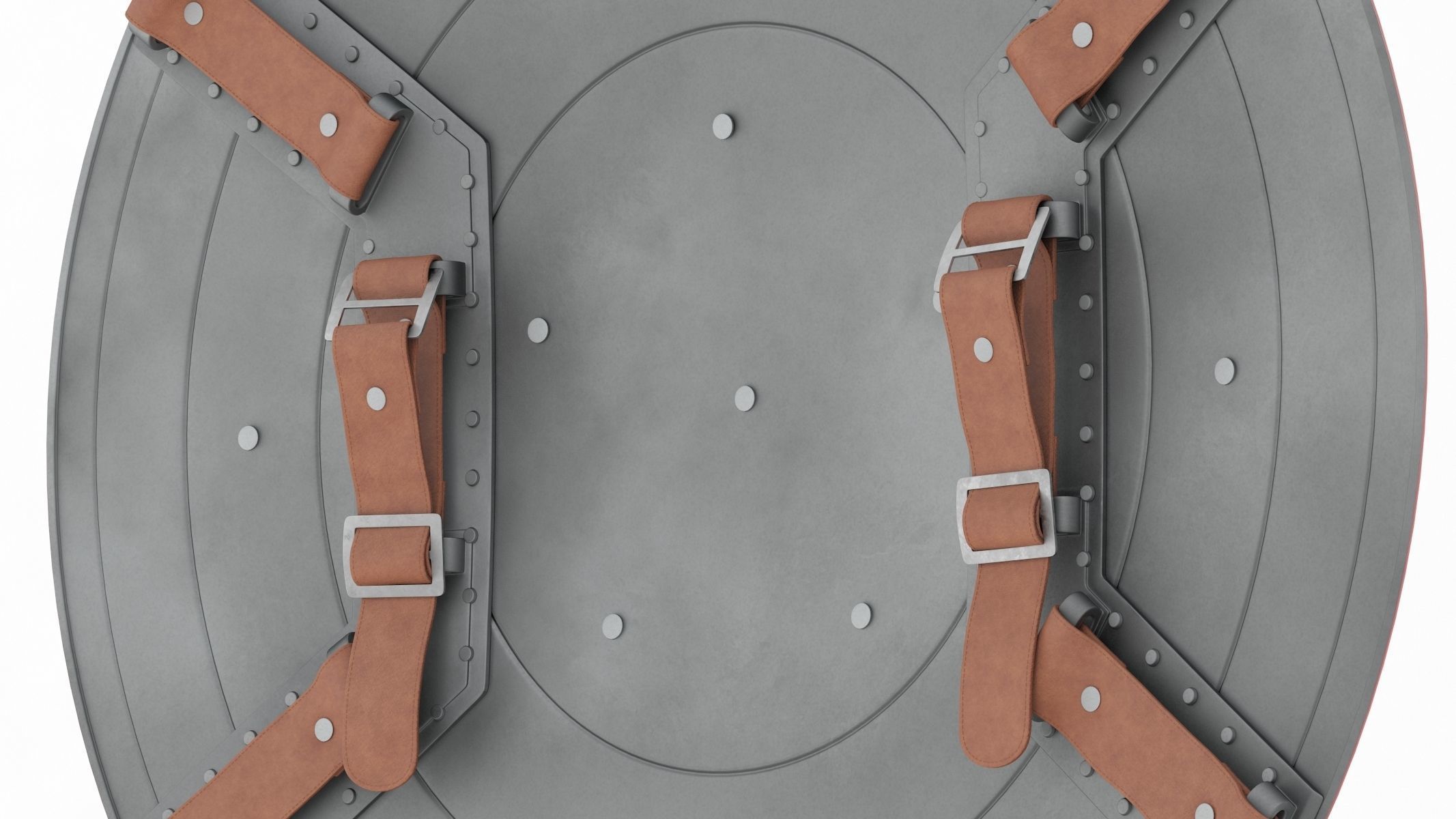 Captain America Shield 3D model_13