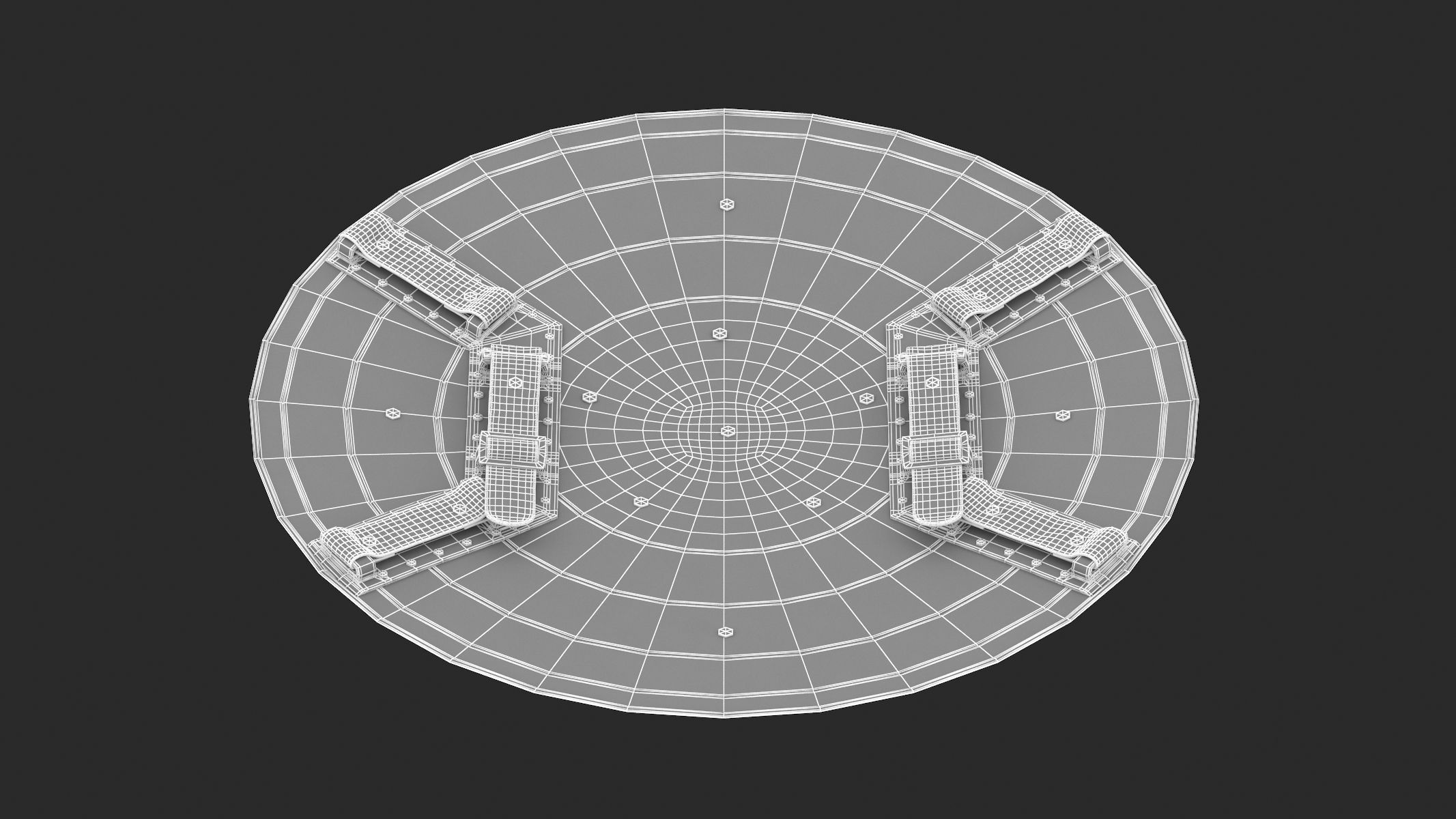 Captain America Shield 3D model_4