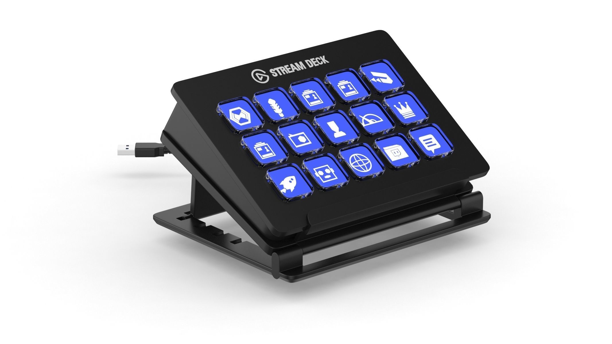 3D Elgato Stream Deck 3D model_1