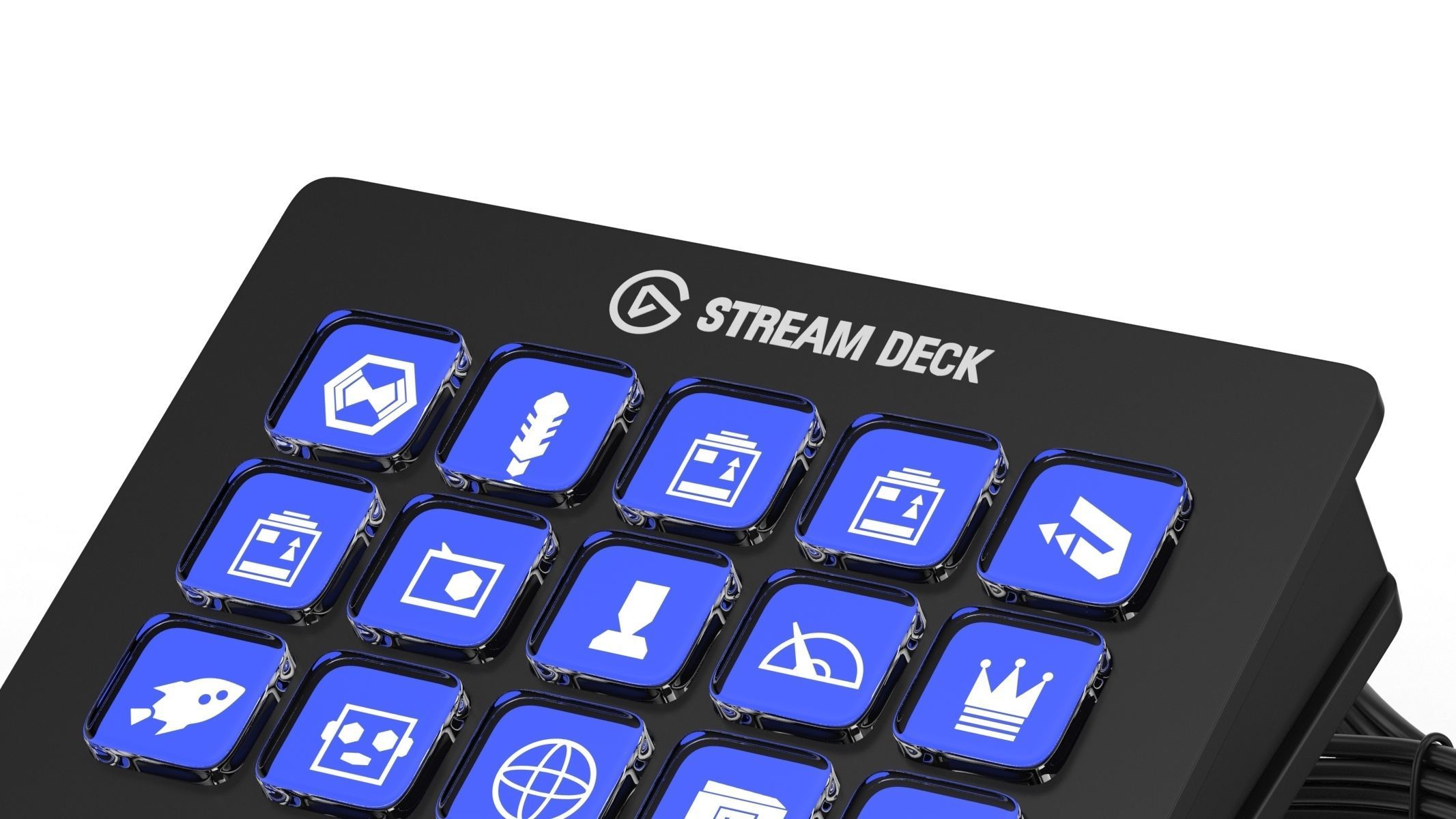 3D Elgato Stream Deck 3D model_11