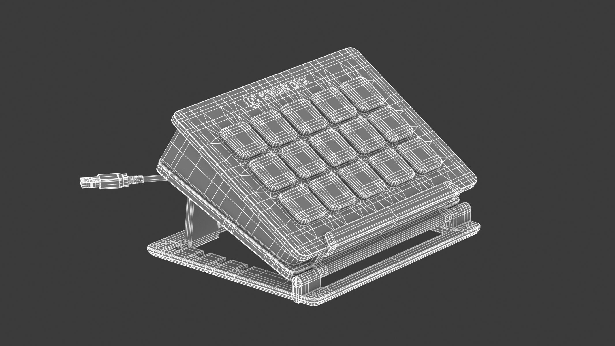 3D Elgato Stream Deck 3D model_7