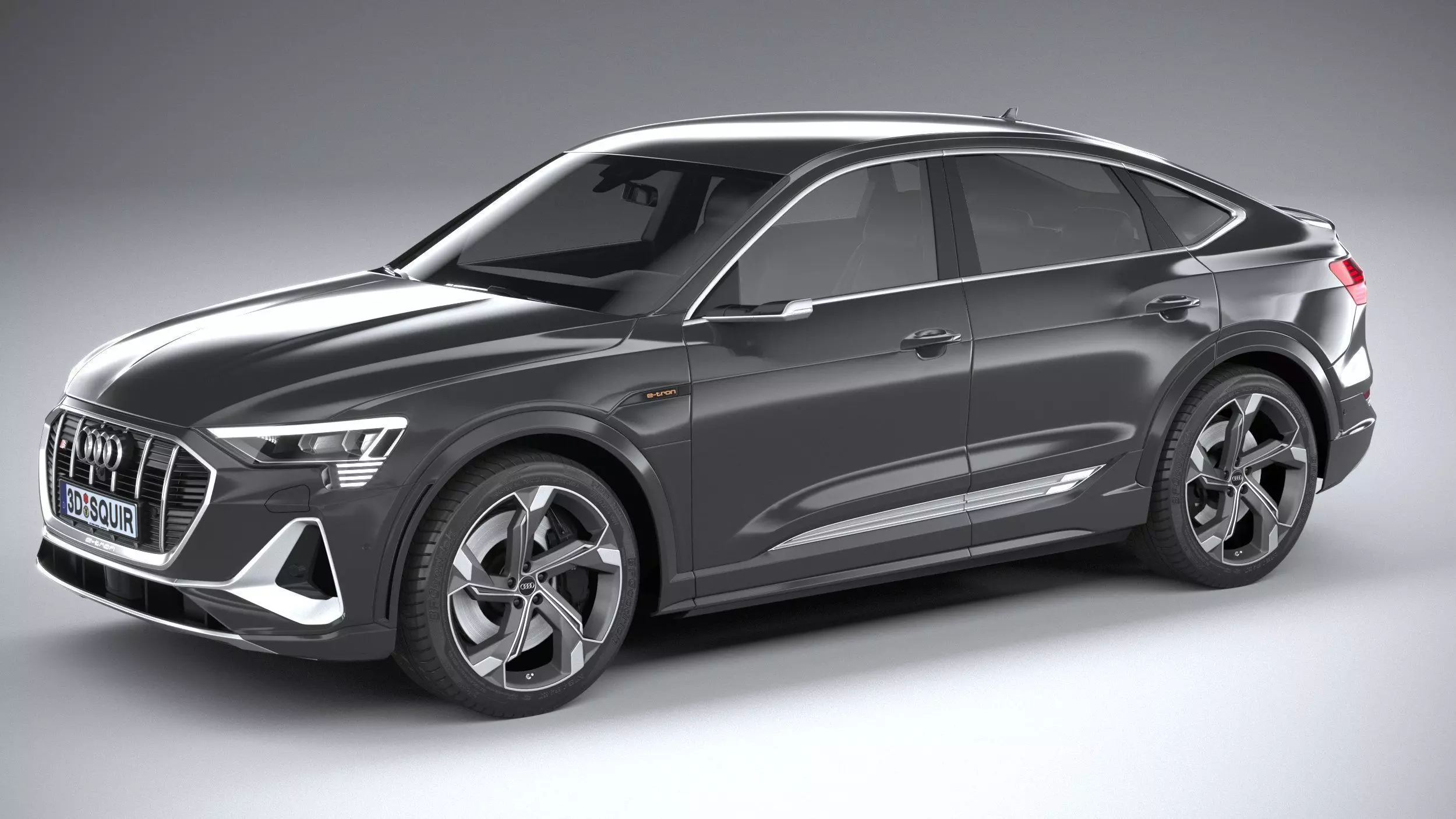Audi e-tron S sportback 2021 3D model