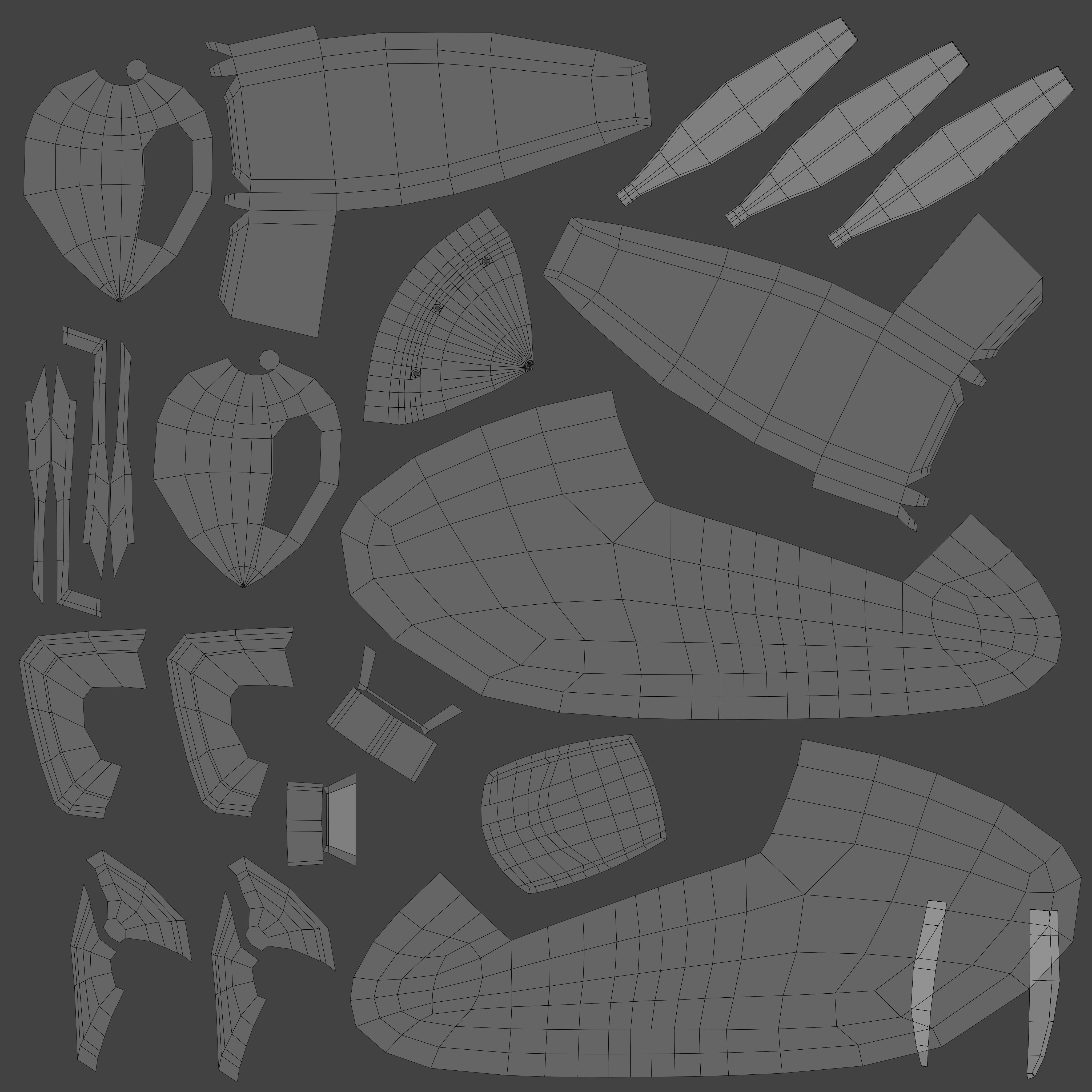 Bronco II - Advanced HIGH-PERF RECON LIGHT ATTACK AIRCRAFT - 3D model_34