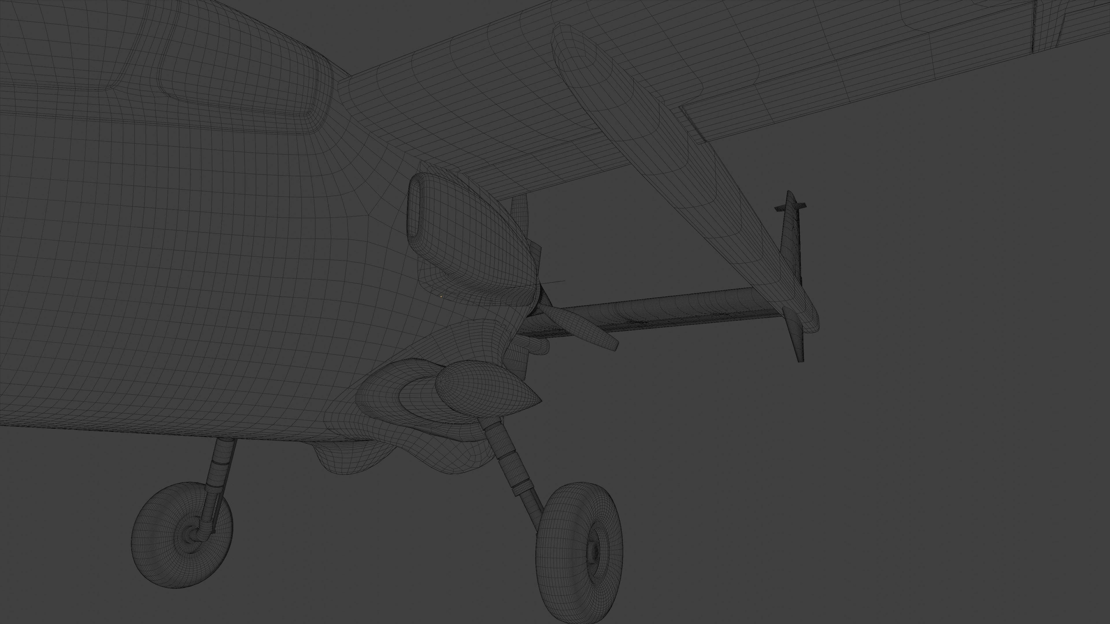 Bronco II - Advanced HIGH-PERF RECON LIGHT ATTACK AIRCRAFT - 3D model_13