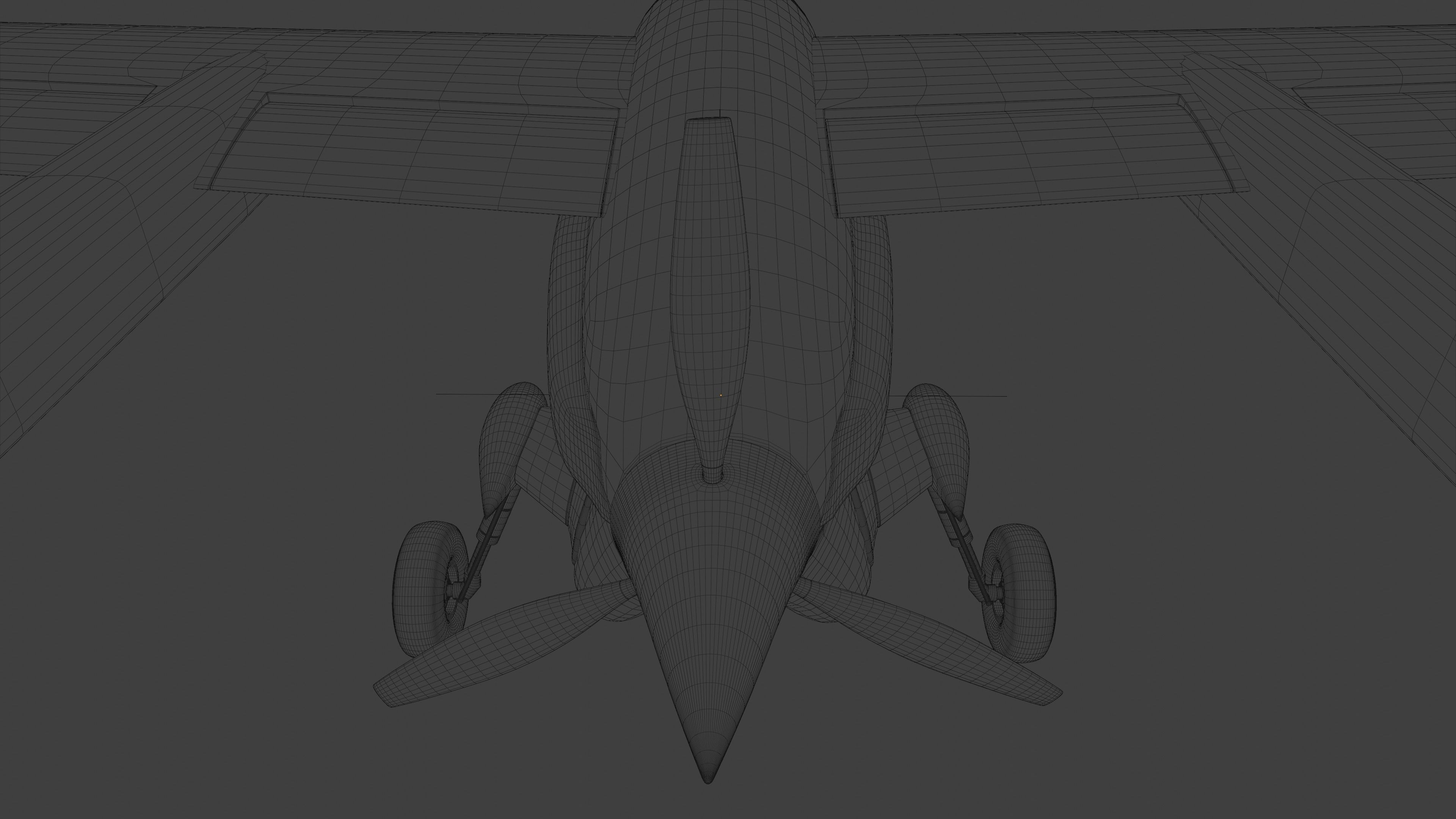 Bronco II - Advanced HIGH-PERF RECON LIGHT ATTACK AIRCRAFT - 3D model_12