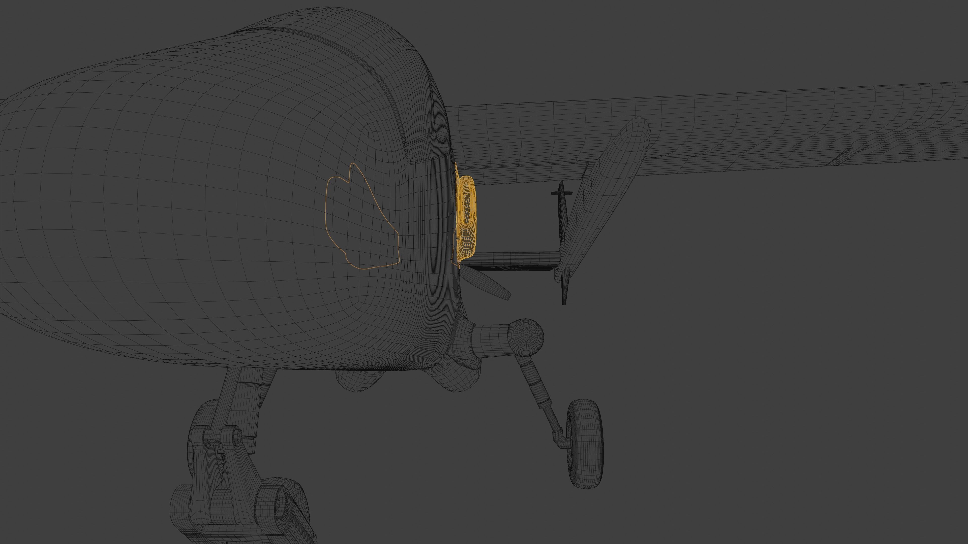 Bronco II - Advanced HIGH-PERF RECON LIGHT ATTACK AIRCRAFT - 3D model_18