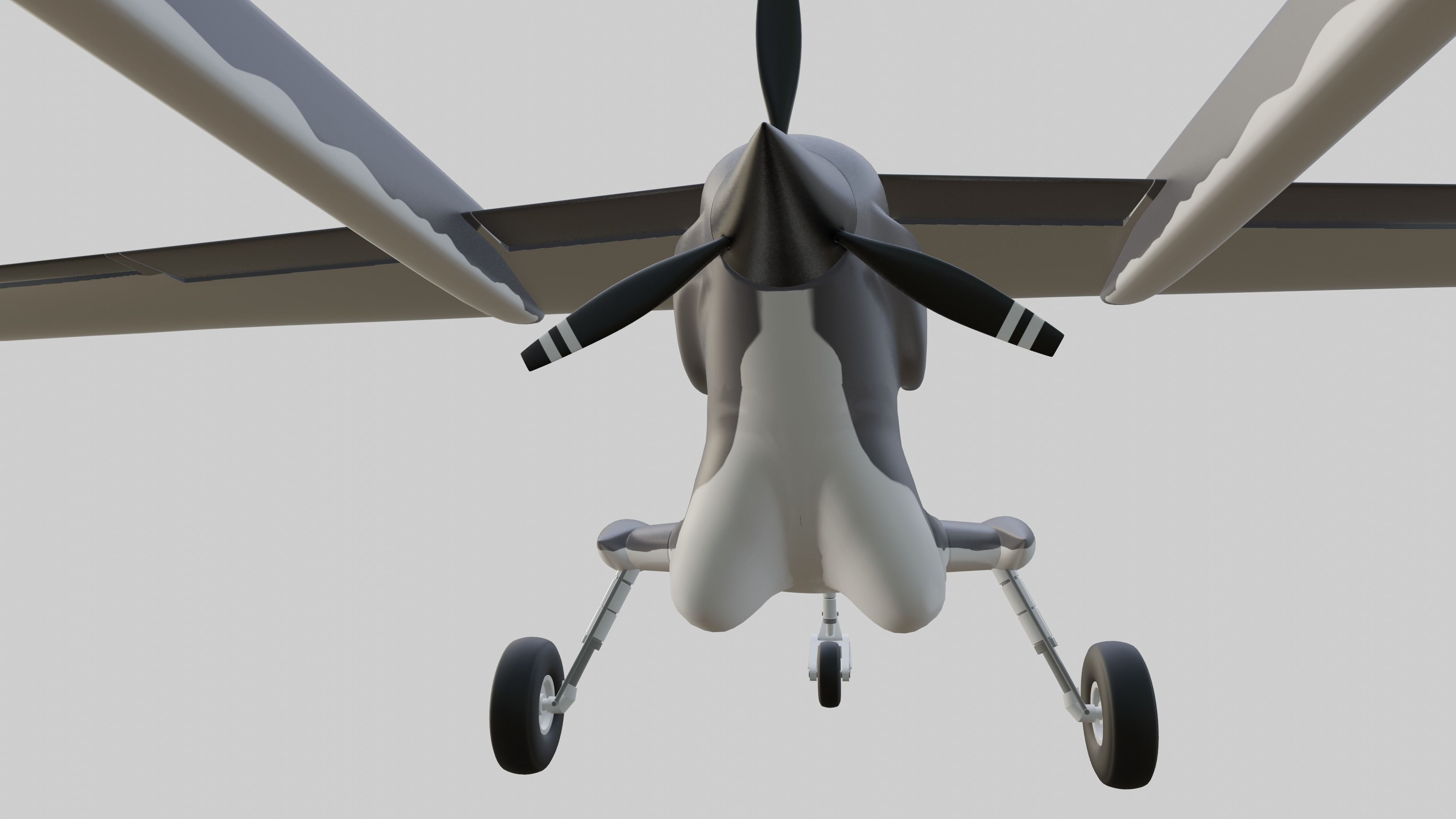 Bronco II - Advanced HIGH-PERF RECON LIGHT ATTACK AIRCRAFT - 3D model_10