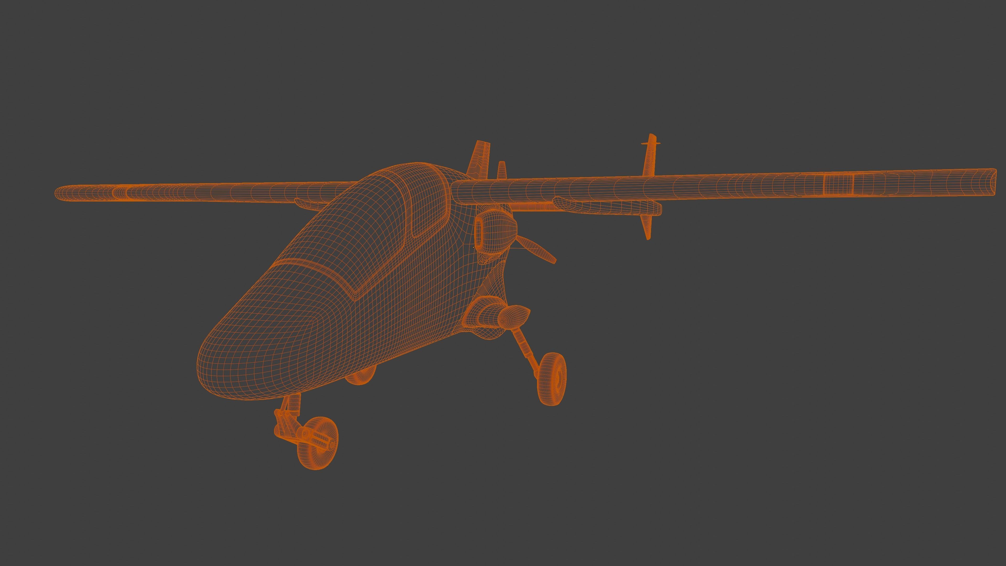 Bronco II - Advanced HIGH-PERF RECON LIGHT ATTACK AIRCRAFT - 3D model_16