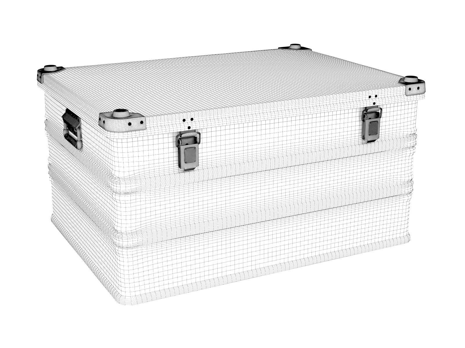 Aluminium case 08 3D model_1