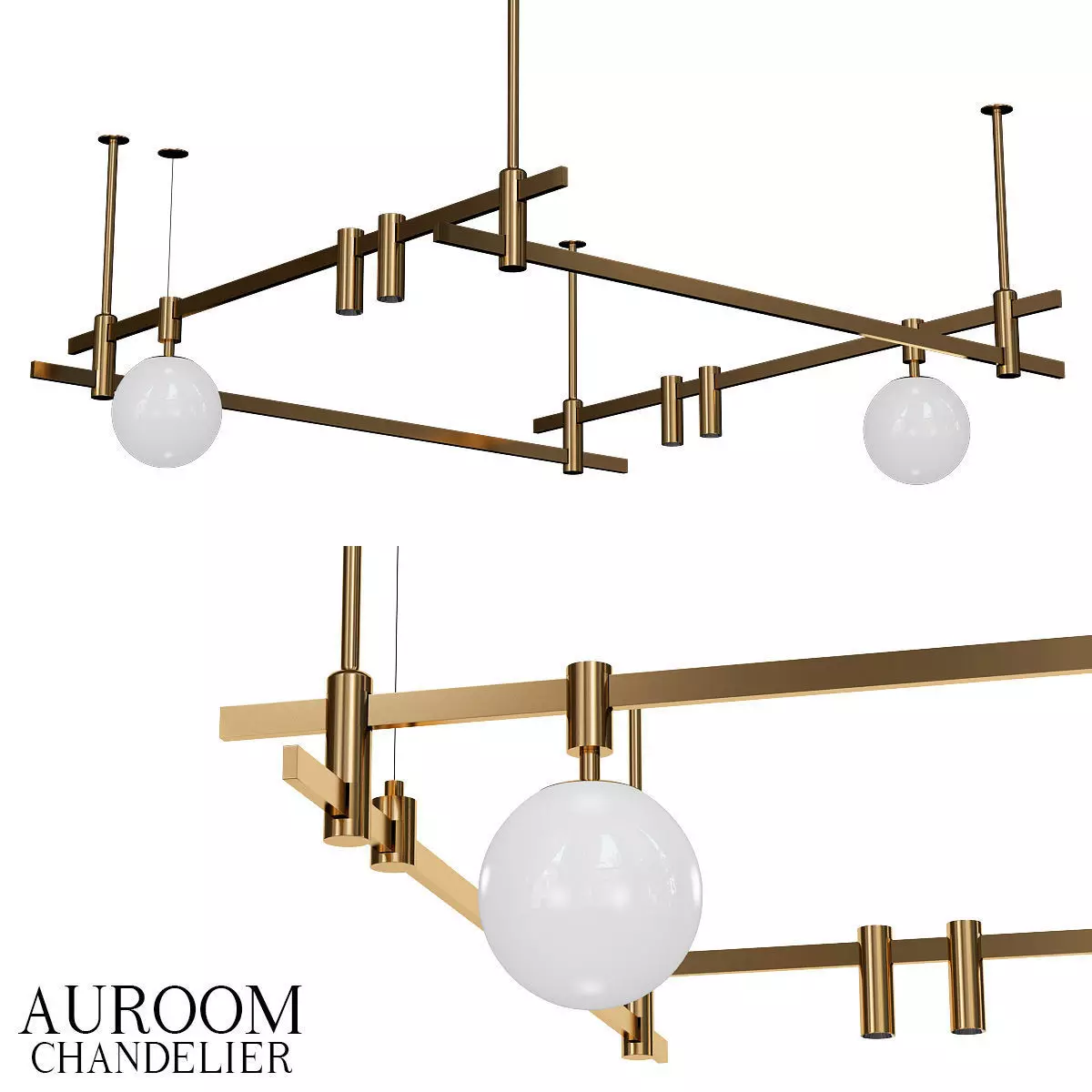 AUROOM aurooom chandelier 3D model