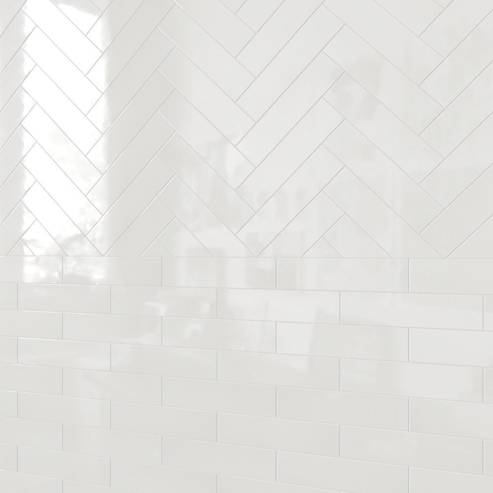 Hudson 3 x 12 Ceramic Subway Tile 3D model_4