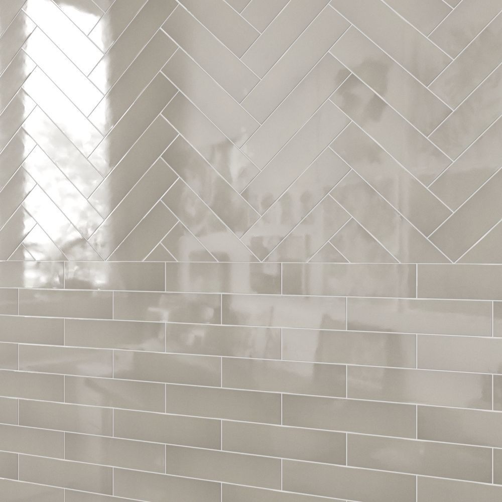 Hudson 3 x 12 Ceramic Subway Tile 3D model_2