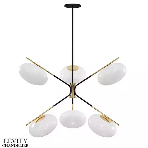 LEVITY levitt chandelier - gold