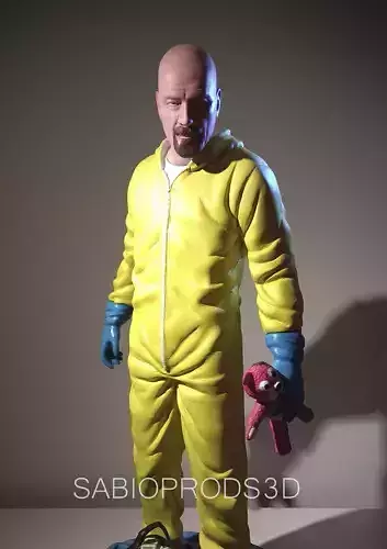 WALTER WHITE BREAKING BAD 3DMODEL SABIOPRODS