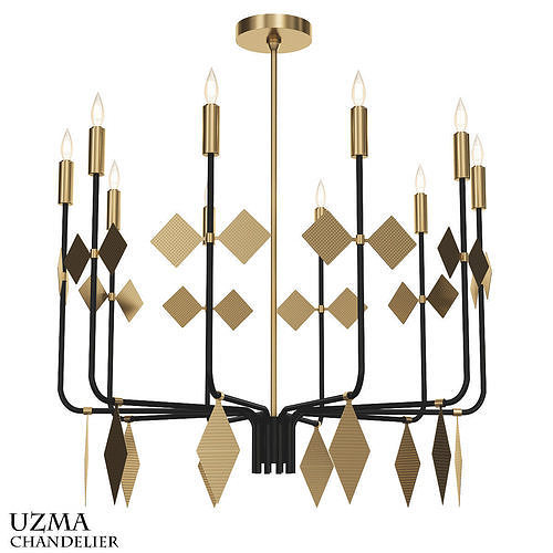 UZMA 1 chandelier 3D model