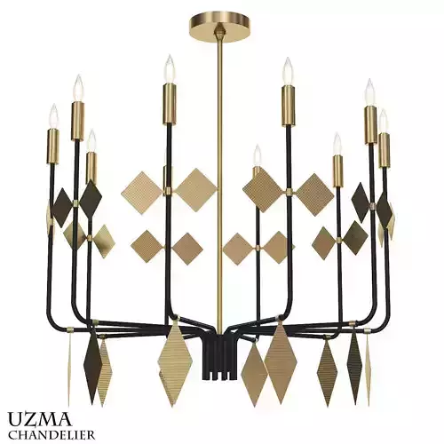 UZMA 1 chandelier 3D model