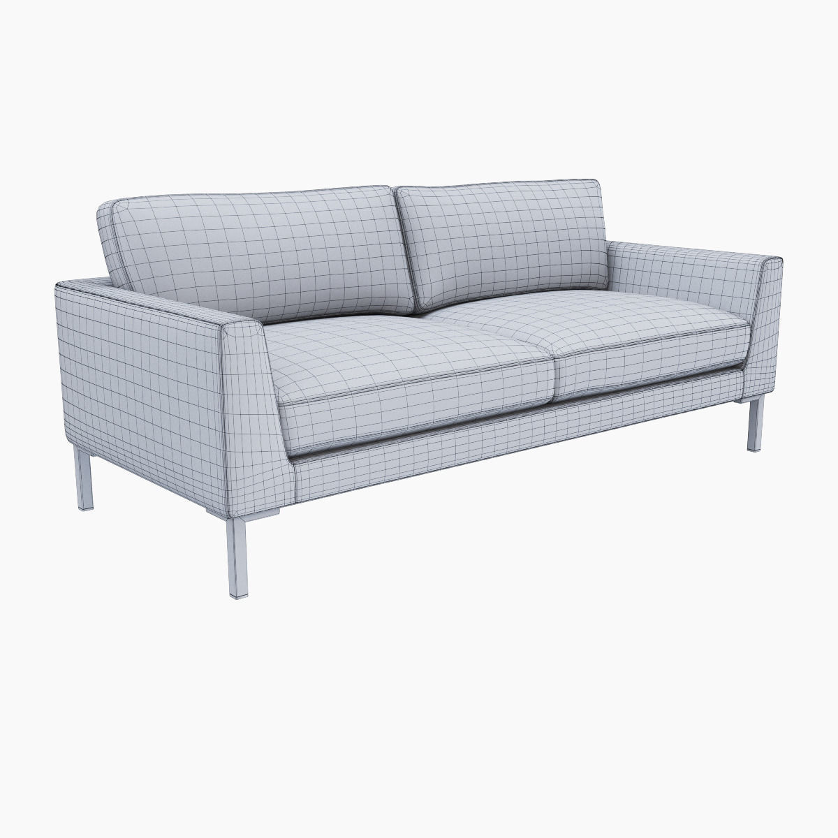 West Elm Marco Sofa 3D model_7