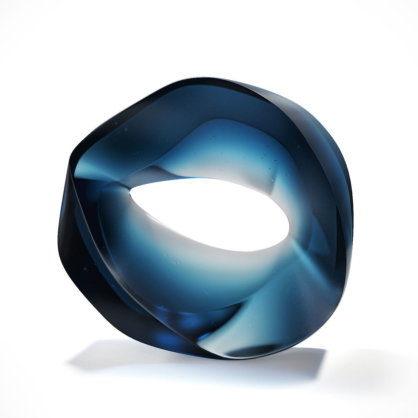 HEIKE BRACHLOW Mistral 2018 glass sculpture 3D model_3