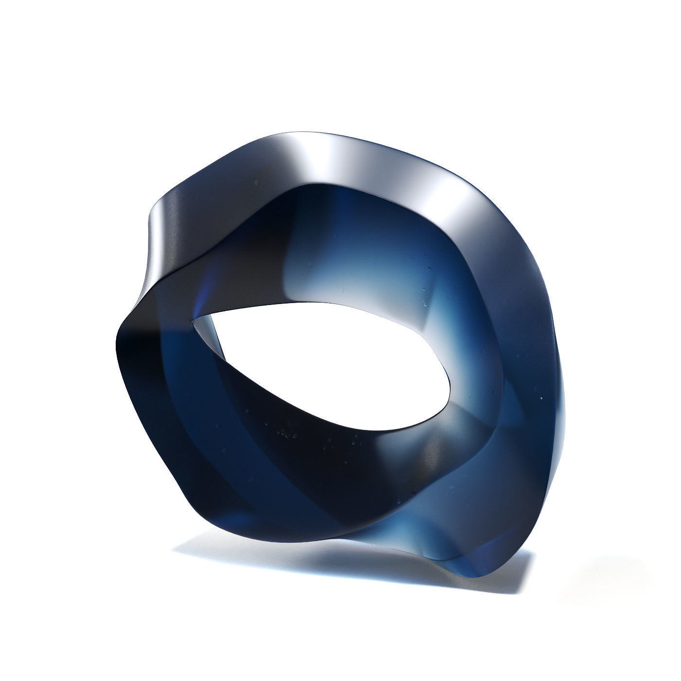 HEIKE BRACHLOW Mistral 2018 glass sculpture 3D model_2