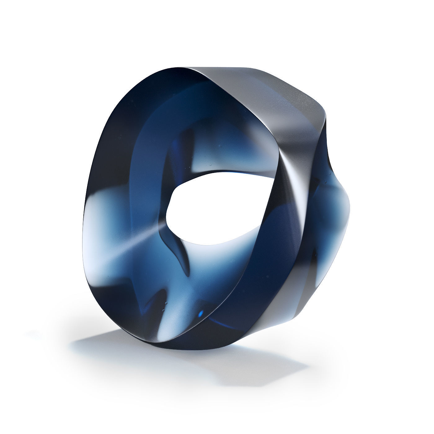 HEIKE BRACHLOW Mistral 2018 glass sculpture 3D model_1