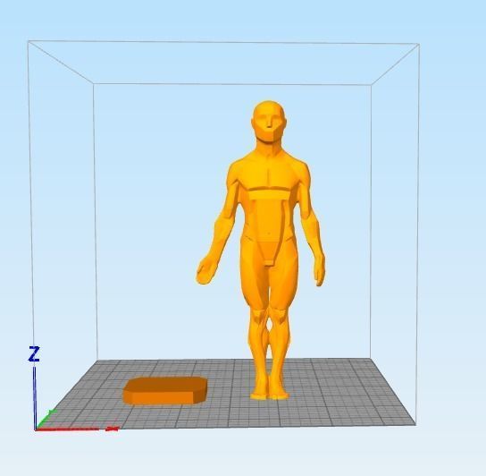 Male Planes of the Body - John Asaro 3D model_10