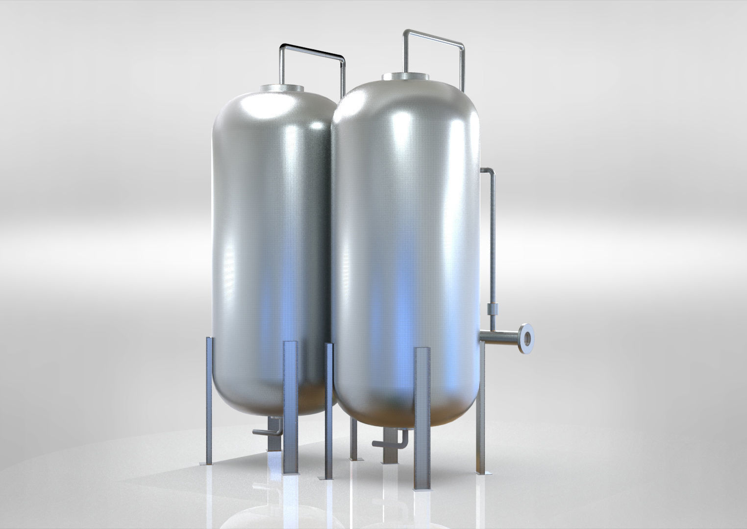 Vertical capacity metering system 3D model_3