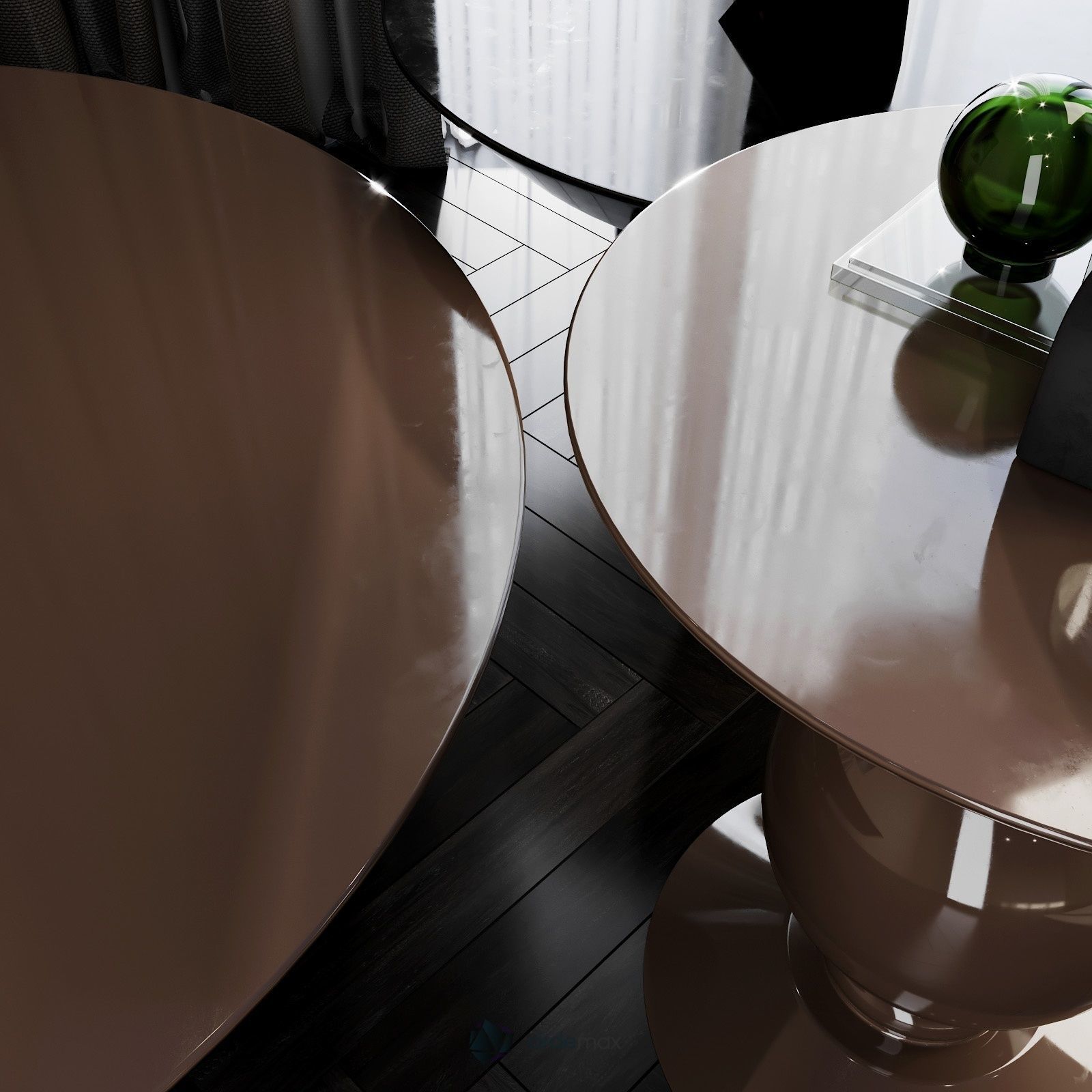 Modern tables 3D model_3