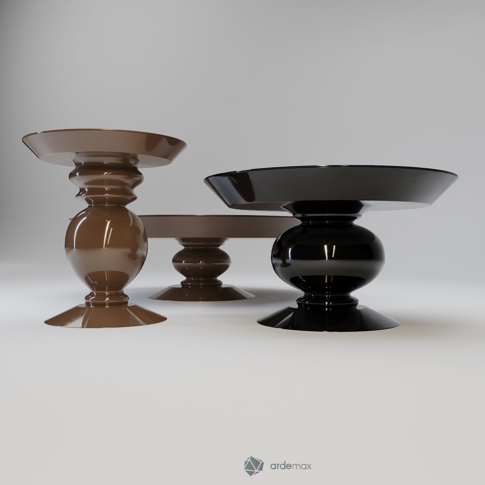 Modern tables 3D model_5